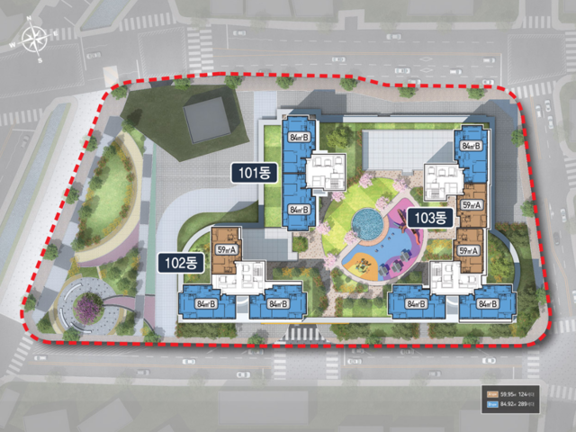 구성역 플랫폼시티49 단지배치도